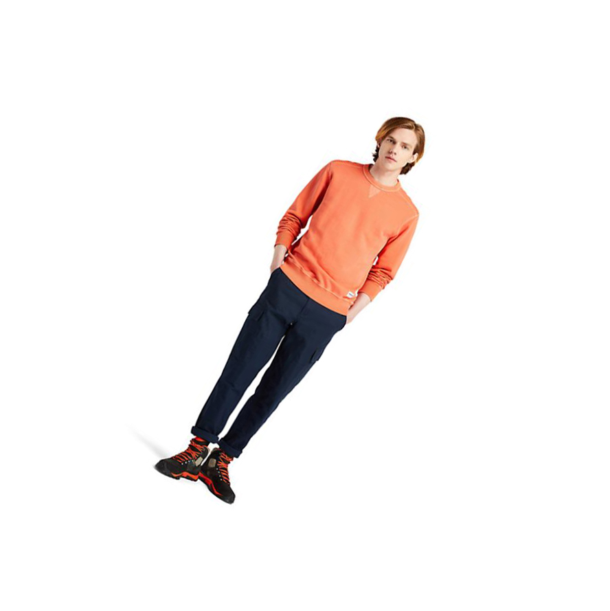 Men's Timberland GD the Original Sweatshirt Orange | GWQ-450186