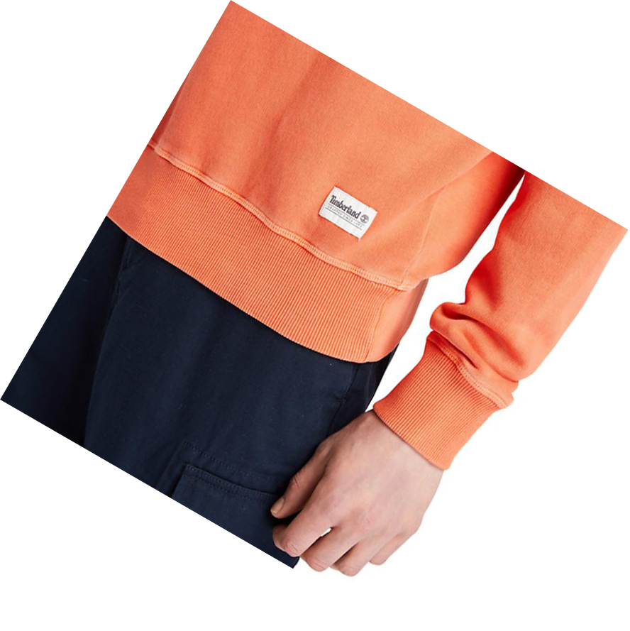 Men's Timberland GD the Original Sweatshirt Orange | GWQ-450186