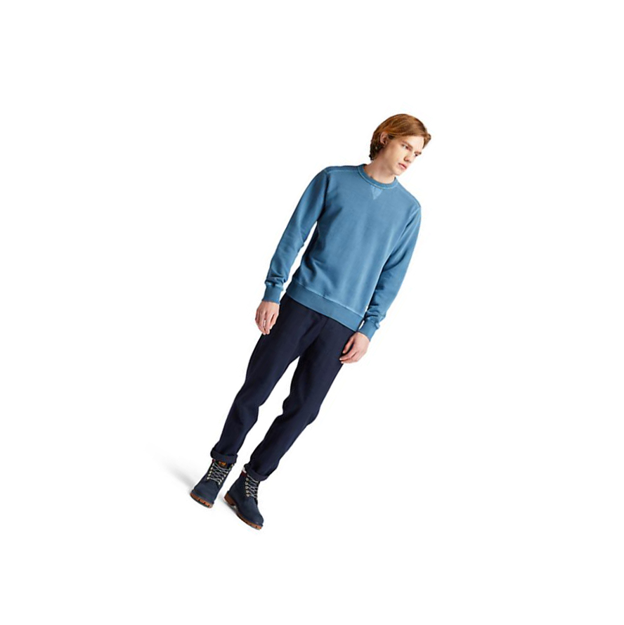 Men's Timberland GD the Original Sweatshirt Blue | QTO-102598