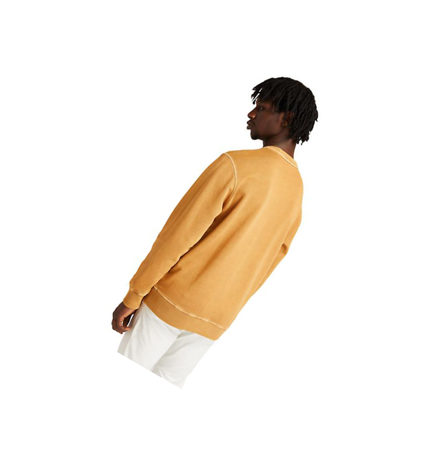 Men's Timberland GD the Original Sweatshirt Yellow | VWA-384165