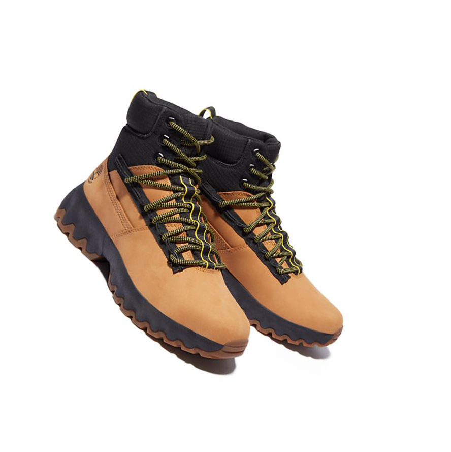 Men's Timberland GreenStride™ Edge Winter Boots Yellow | ZPV-718260