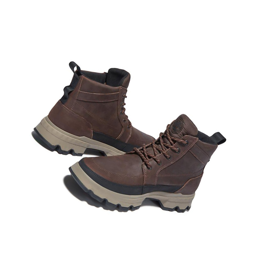 Men's Timberland GreenStride™ TBL® Originals Ultra Chukka Boots Dark Brown | CNL-364178