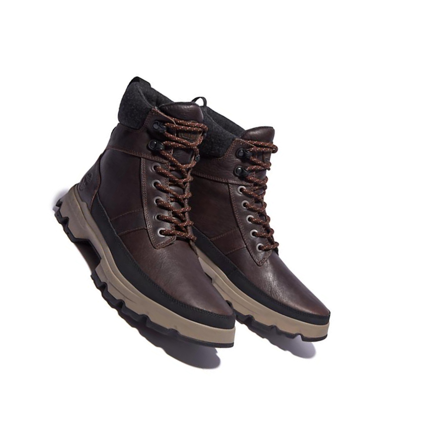 Men's Timberland GreenStride™ TBL® Originals Ultra EK+ Winter Winter Boots Dark Brown | RBM-279163