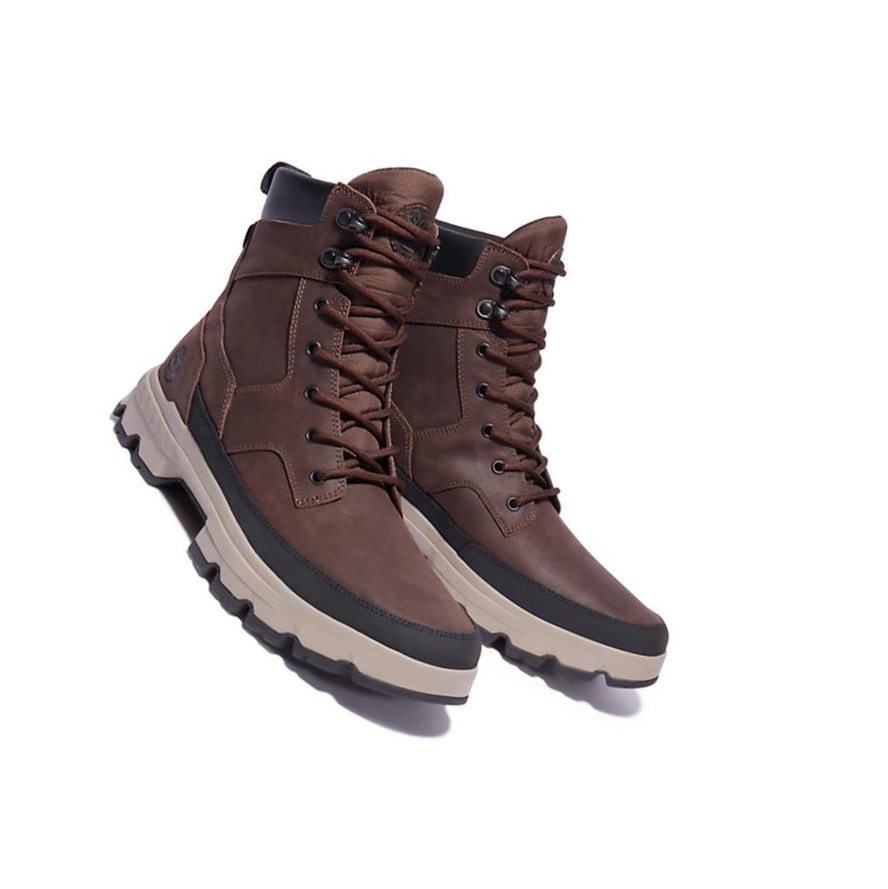 Men's Timberland GreenStride™ TBL® Originals Ultra Waterproof Winter Boots Dark Brown | RUP-672413