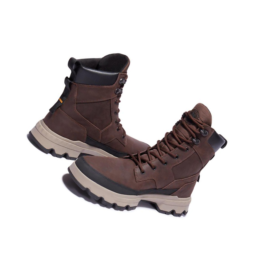 Men's Timberland GreenStride™ TBL® Originals Ultra Waterproof Winter Boots Dark Brown | RUP-672413