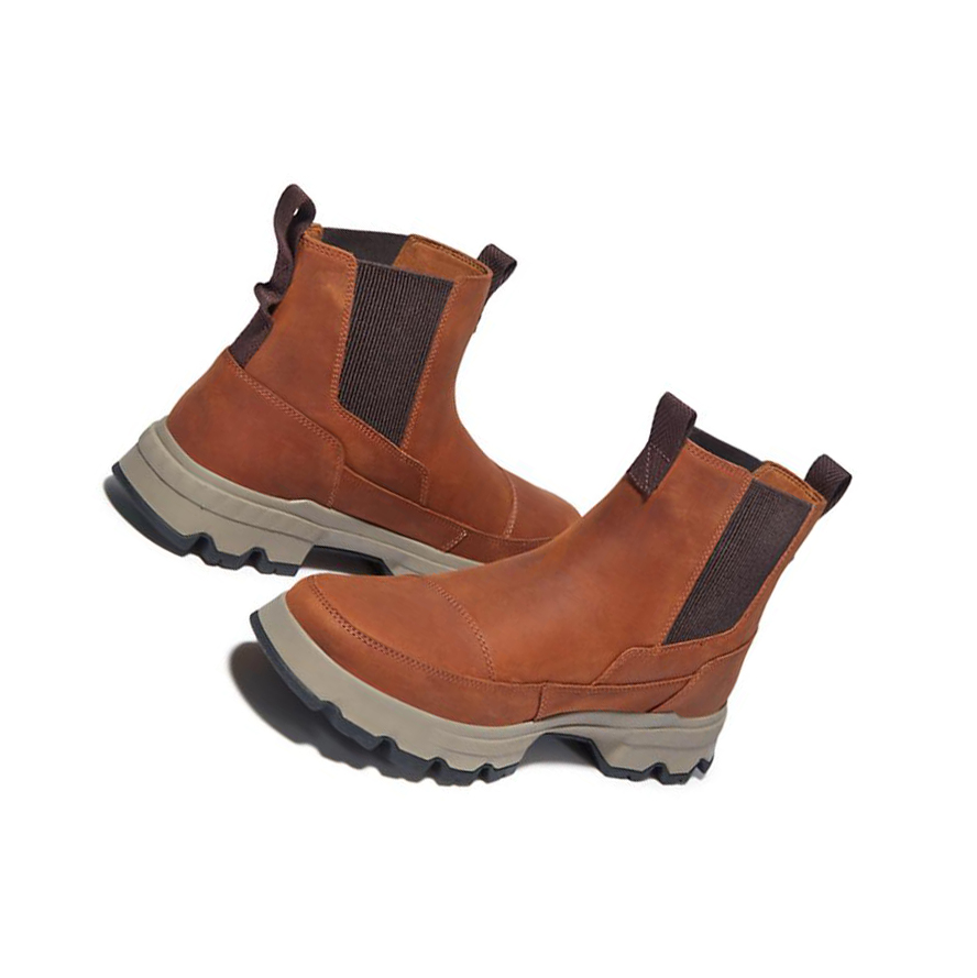 Men's Timberland GreenStride™ TBL® Originals Ultra Chelsea Boots Brown | TJK-365728