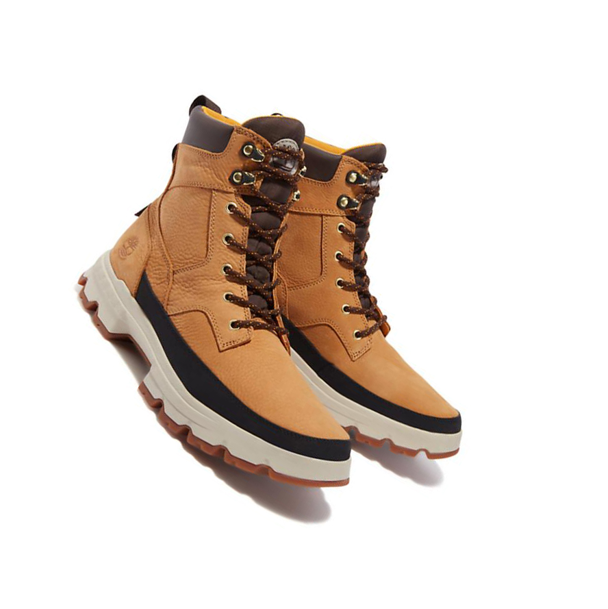 Men's Timberland GreenStride™ TBL® Originals Ultra Waterproof Winter Boots Yellow | XVR-052978