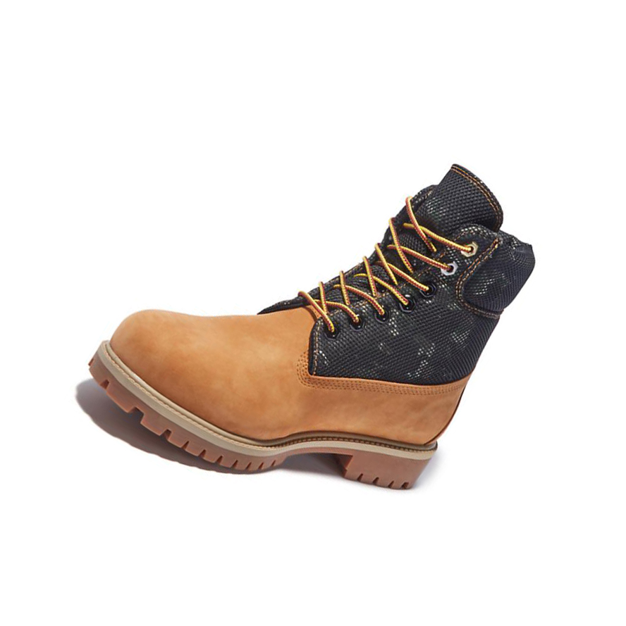 Men's Timberland Heritage Original 6-inch Boots Yellow | JPS-581340