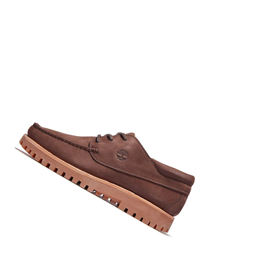 Men's Timberland Jacksons Landing Boat Shoes Brown | CJR-209683