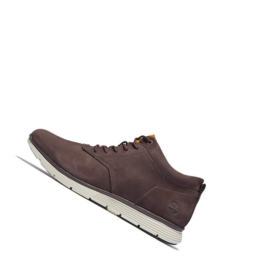 Men's Timberland Killington Oxford Sneakers Dark Brown | CAK-691482