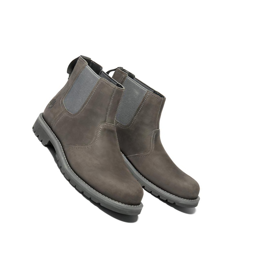 Men's Timberland Larchmont Chelsea Boots Grey | SUZ-804762