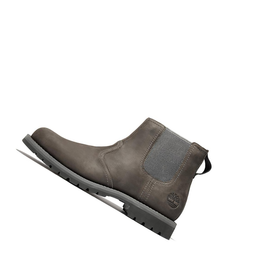 Men's Timberland Larchmont Chelsea Boots Grey | SUZ-804762