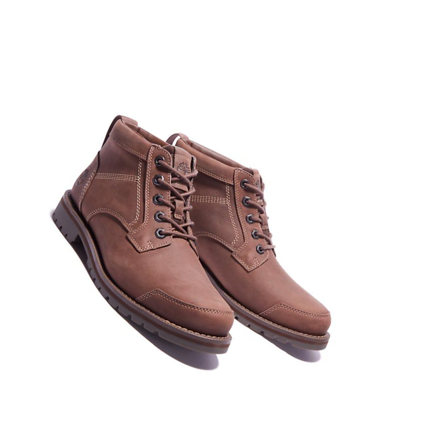 Men's Timberland Larchmont II Mid Chukka Boots Light Brown | CAU-495210