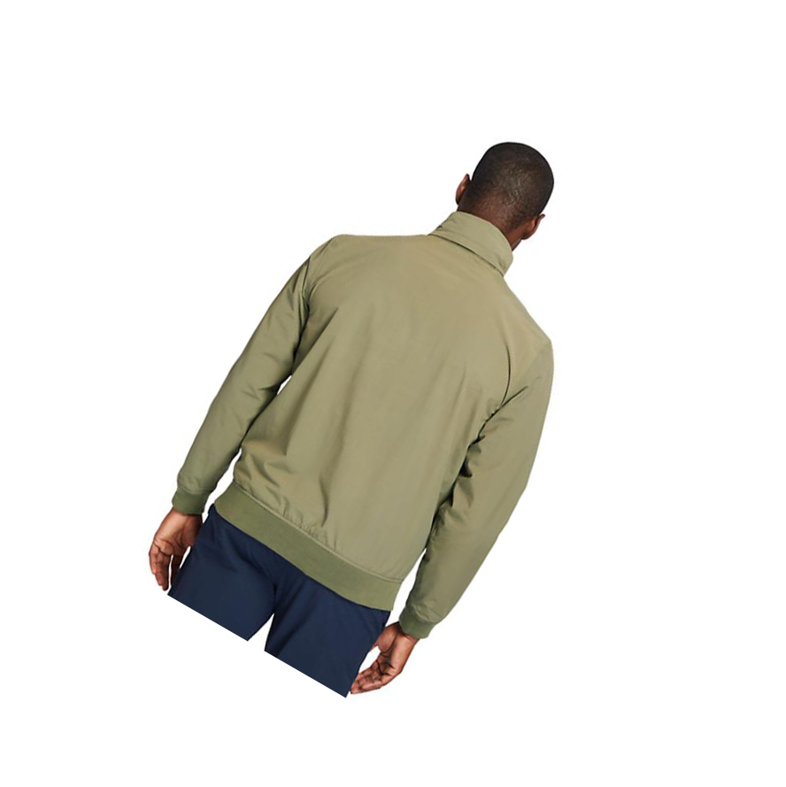 Men's Timberland Mount Lafayette Bomber Jackets Green | AMI-756814