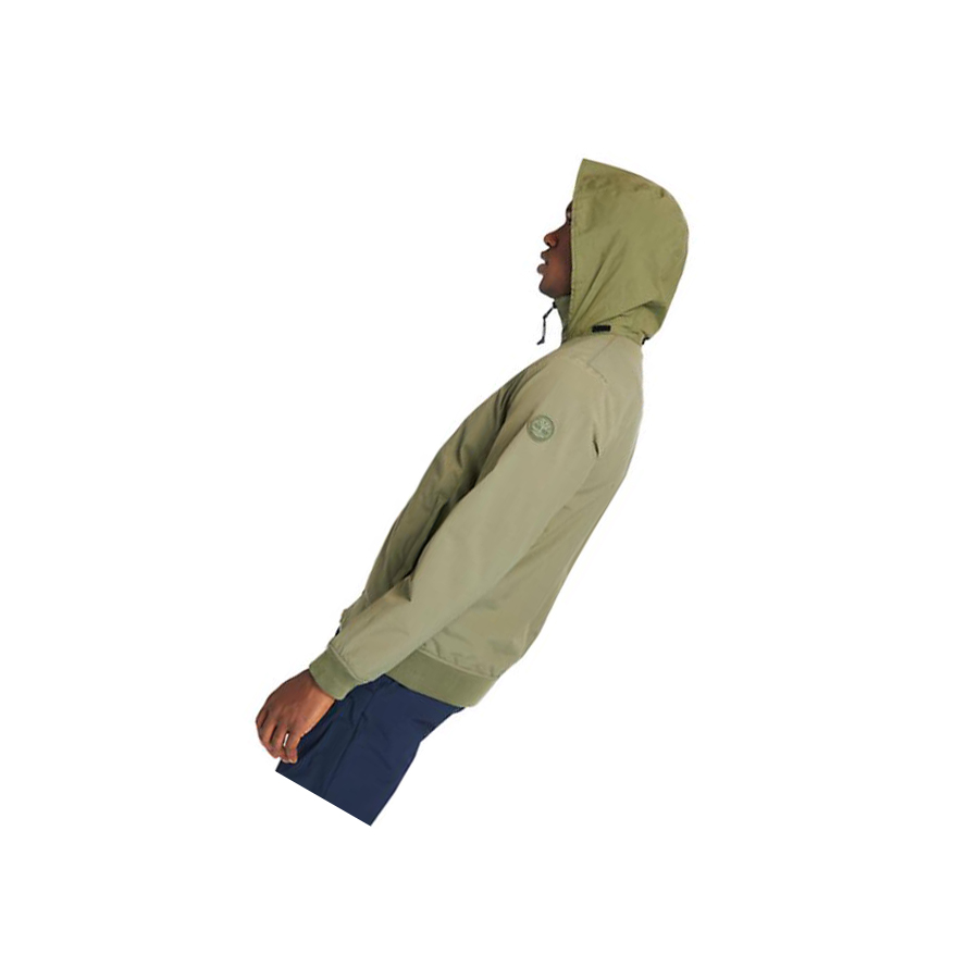 Men's Timberland Mount Lafayette Bomber Jackets Green | AMI-756814