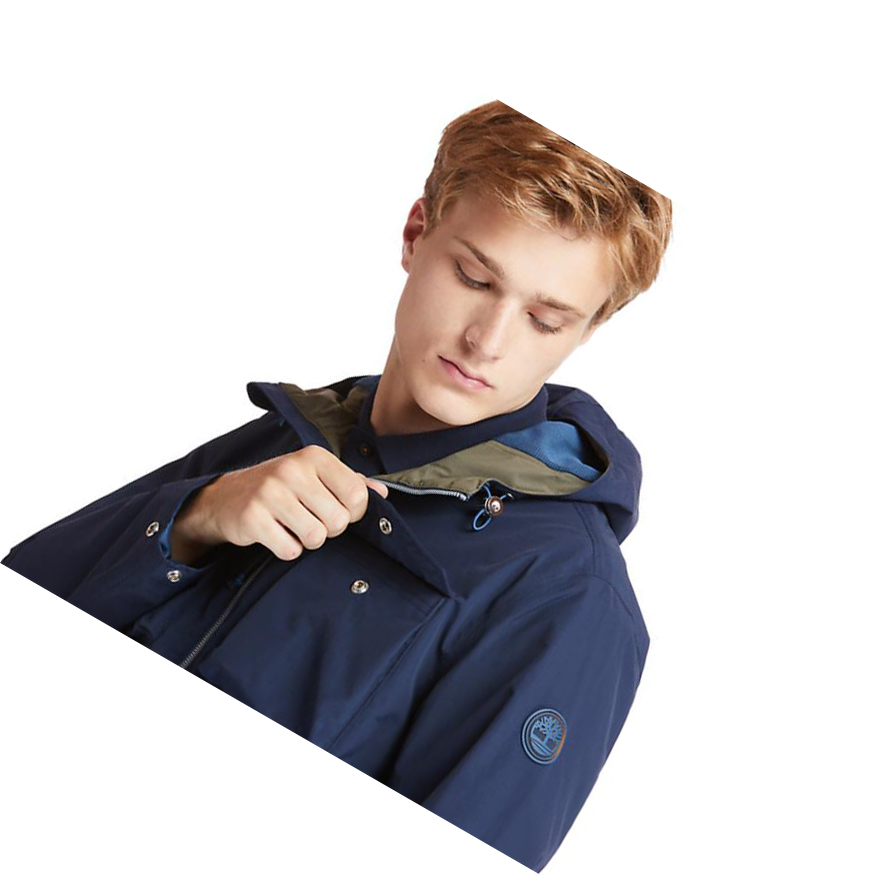 Men's Timberland Mount Redington Field Jackets Navy | BHE-245713