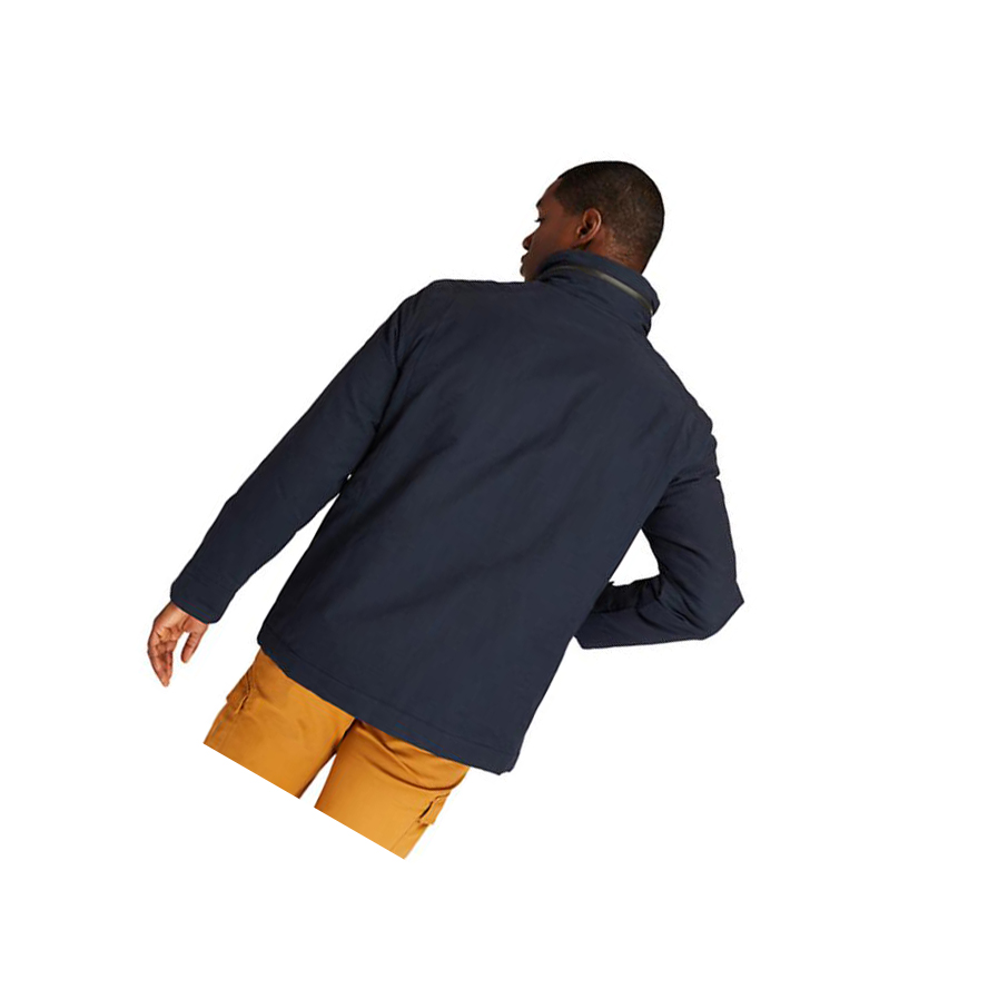 Men's Timberland Mt. Kelsey Field Bomber Jackets Navy | NYA-931467