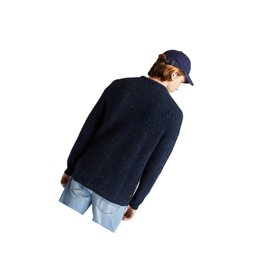 Men's Timberland Naps Yarn Sweater Navy | WAI-246807