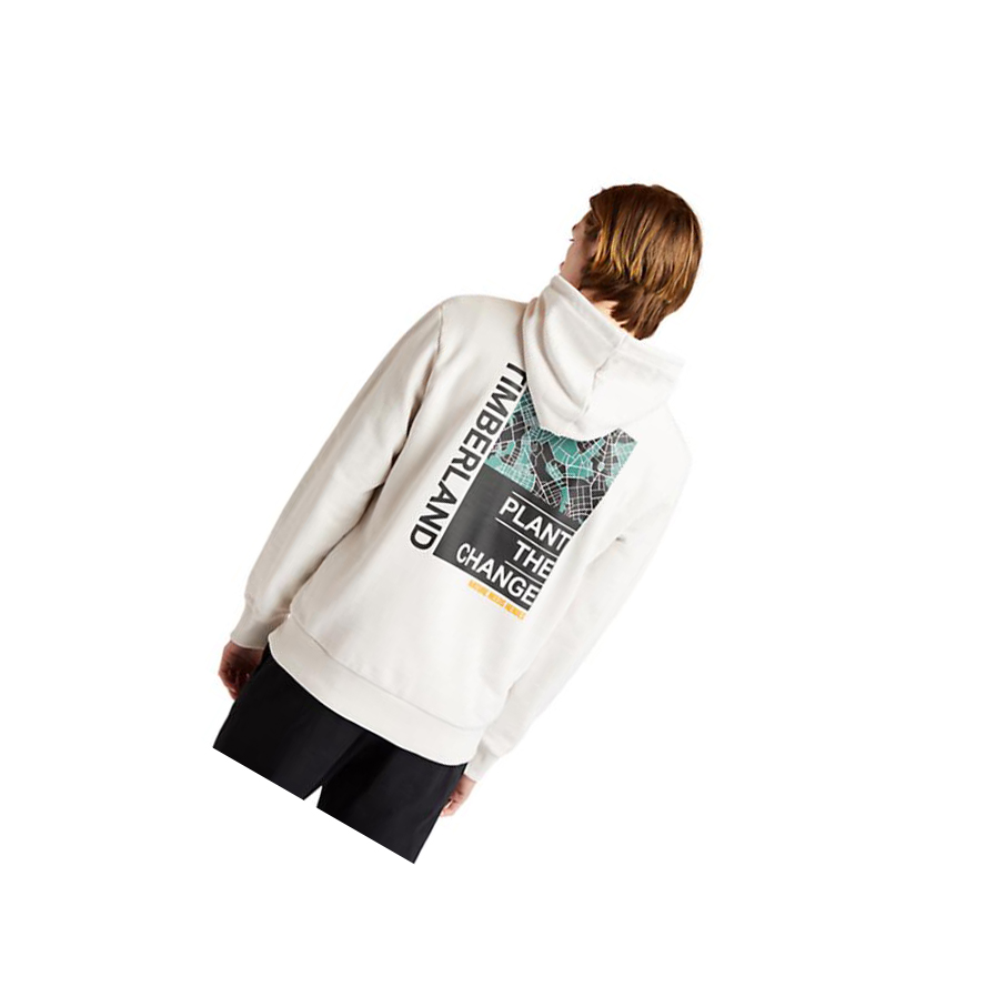 Men's Timberland Nature Needs Heroes™ Graphic Hoodie White | KTR-501327