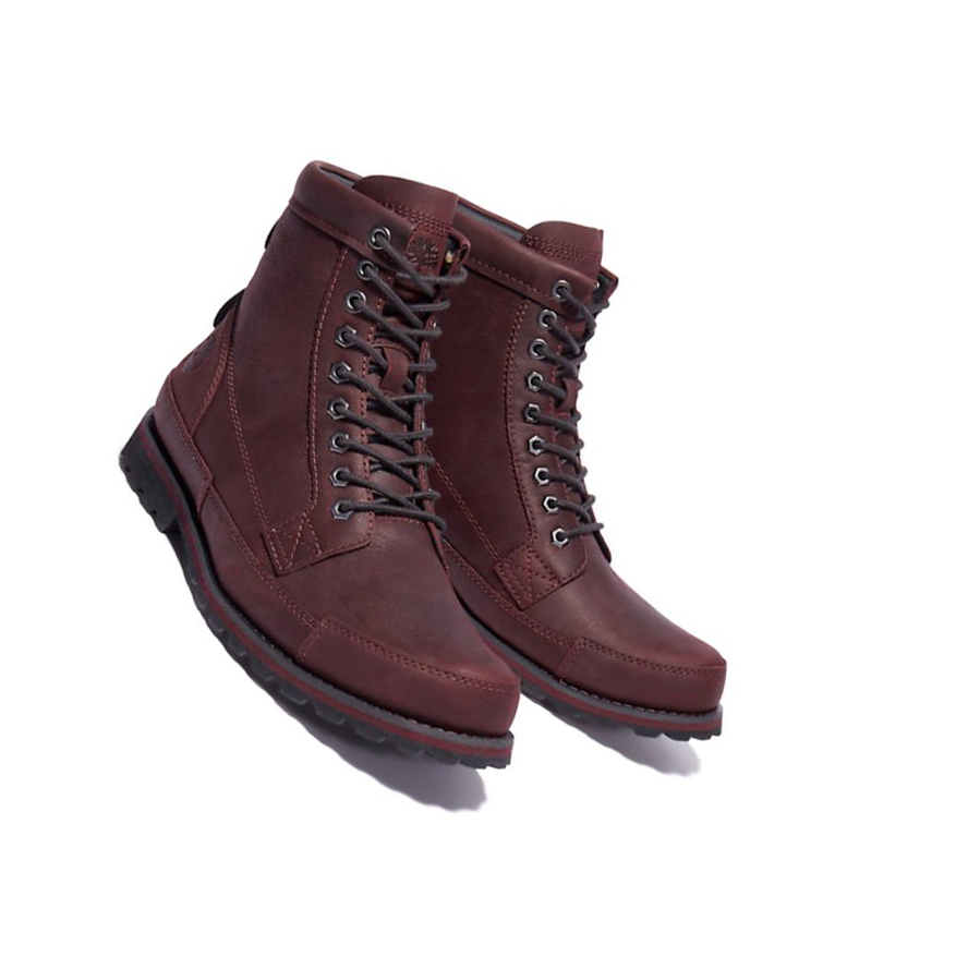 Men's Timberland Originals Original 6-inch Boots Burgundy | SBT-769248