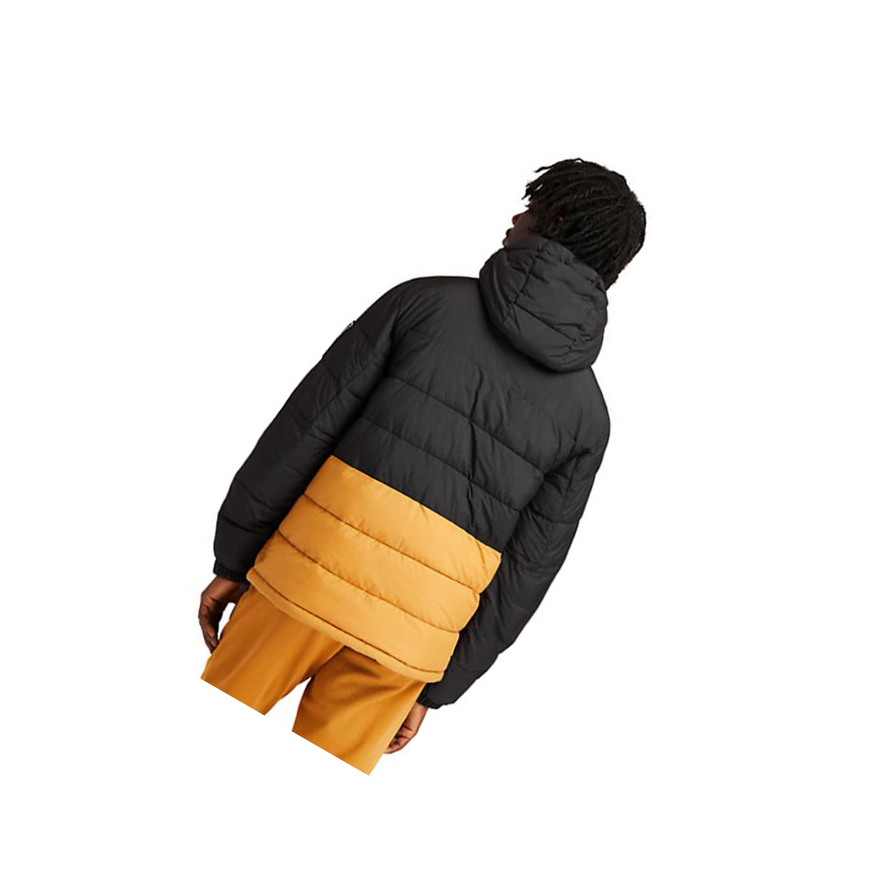 Men's Timberland Outdoor Archive Puffer Quilted-Hybrid Jackets Yellow | DPV-017349