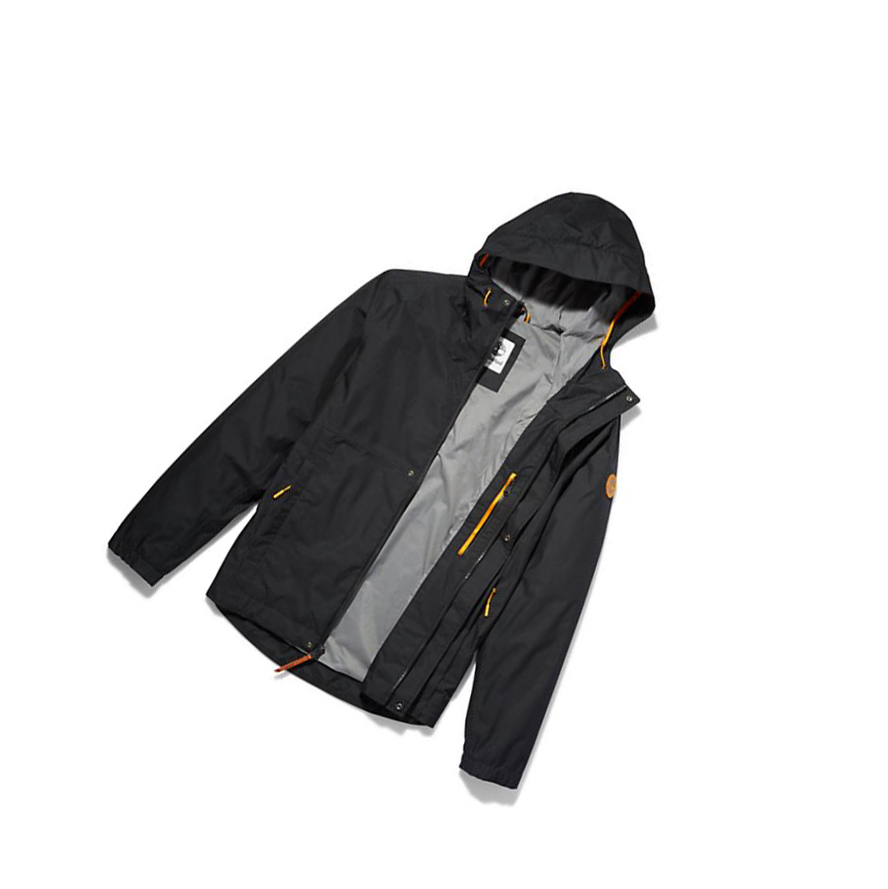 Men's Timberland Outdoor Heritage Windbreaker Jackets Black | XLK-931467