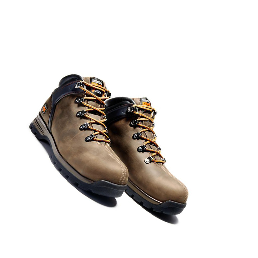 Men's Timberland PRO® Splitrock XT Work Boots Brown | JMC-671805