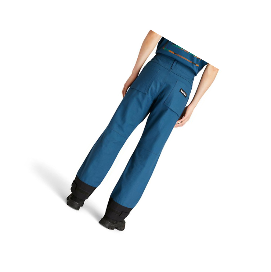 Men's Timberland Progressive Hybrid Pants Blue | KDL-784921