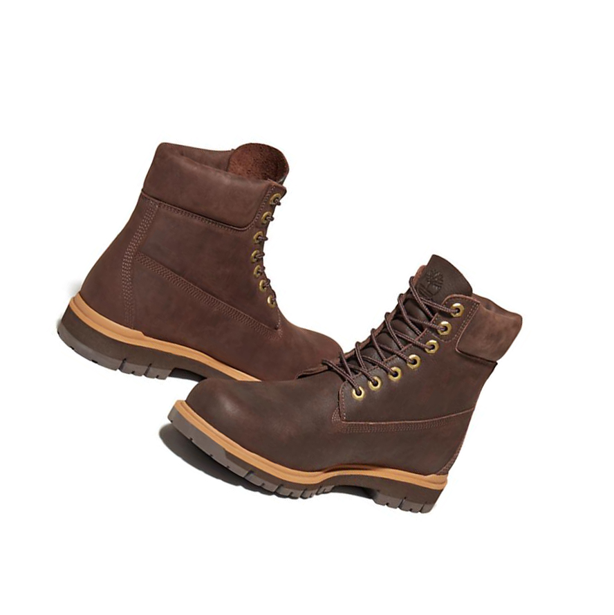 Men's Timberland Radford Original 6-inch Boots Dark Brown | FIA-583621