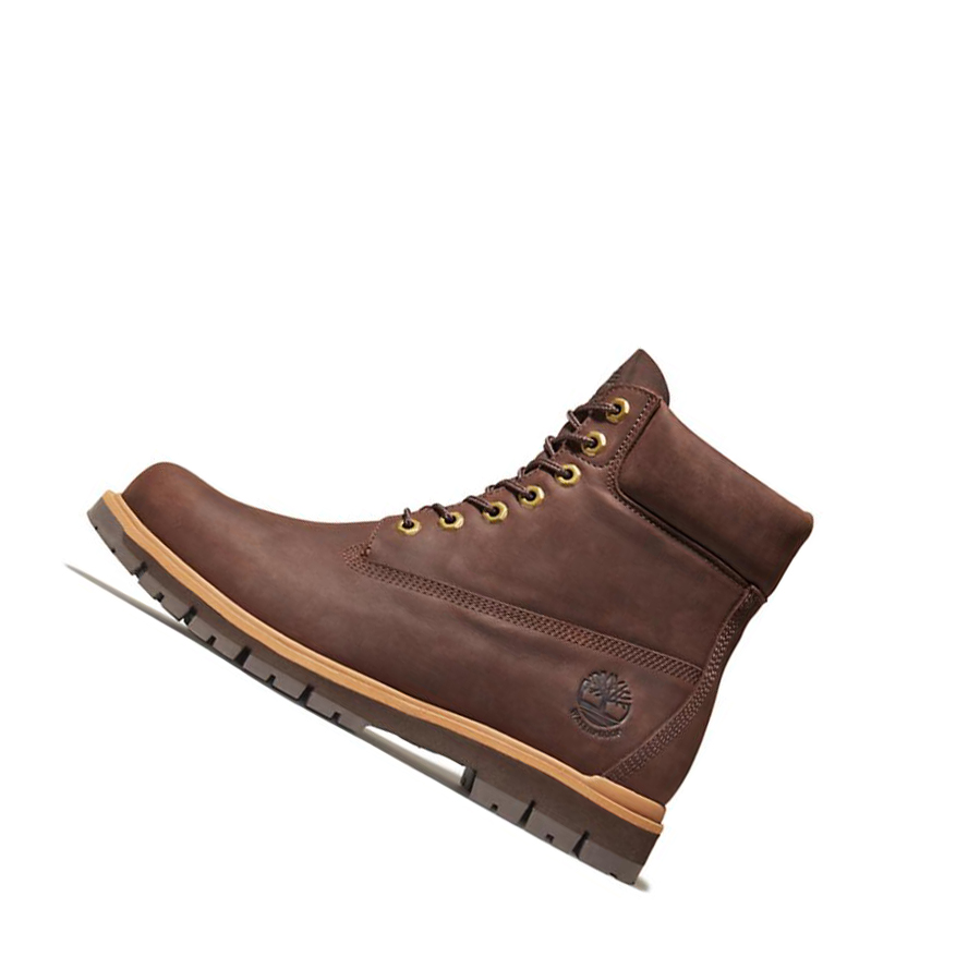 Men's Timberland Radford Original 6-inch Boots Dark Brown | FIA-583621