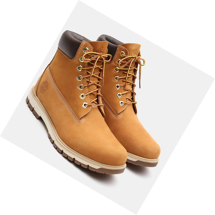 Men's Timberland Radford Original 6-inch Boots Yellow | SXF-405127