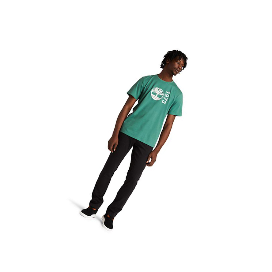 Men's Timberland Re-Comfort EK+ T Shirts Green | VSJ-406175