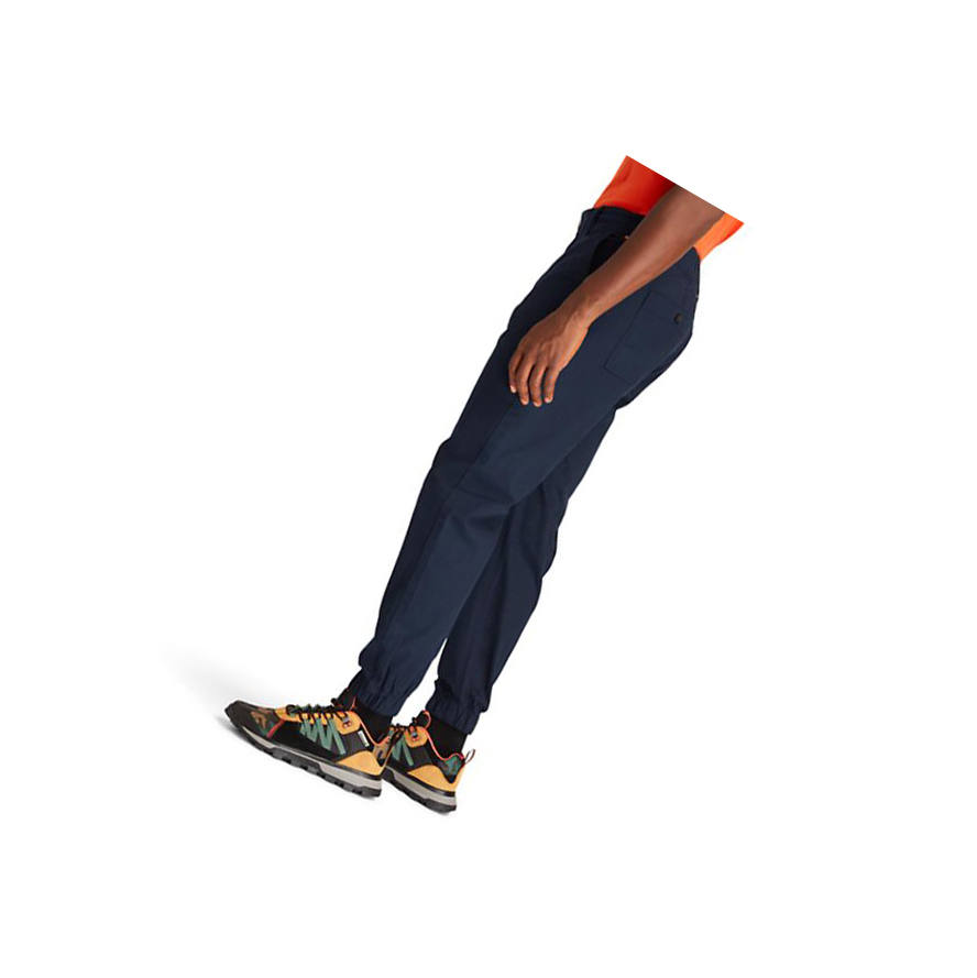 Men's Timberland Ripstop Climbing Sweatpants Navy | VAS-316925