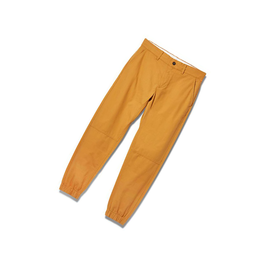 Men's Timberland Ripstop Climbing Sweatpants Yellow | XWH-815743