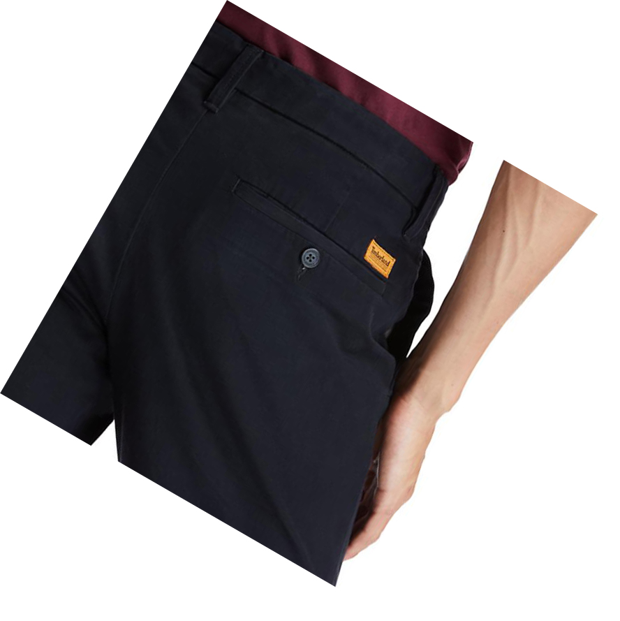 Men's Timberland Sargent Lake Chinos Pants Black | BMZ-615293