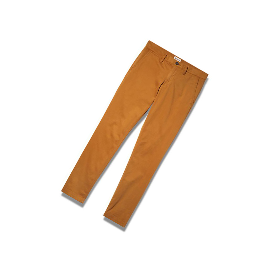 Men's Timberland Sargent Lake Ultrastretch Chinos Pants Brown | ORS-635174