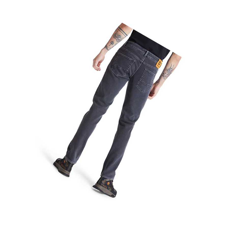 Men's Timberland Sargent Lake Washed Jeans Grey | KOQ-493062