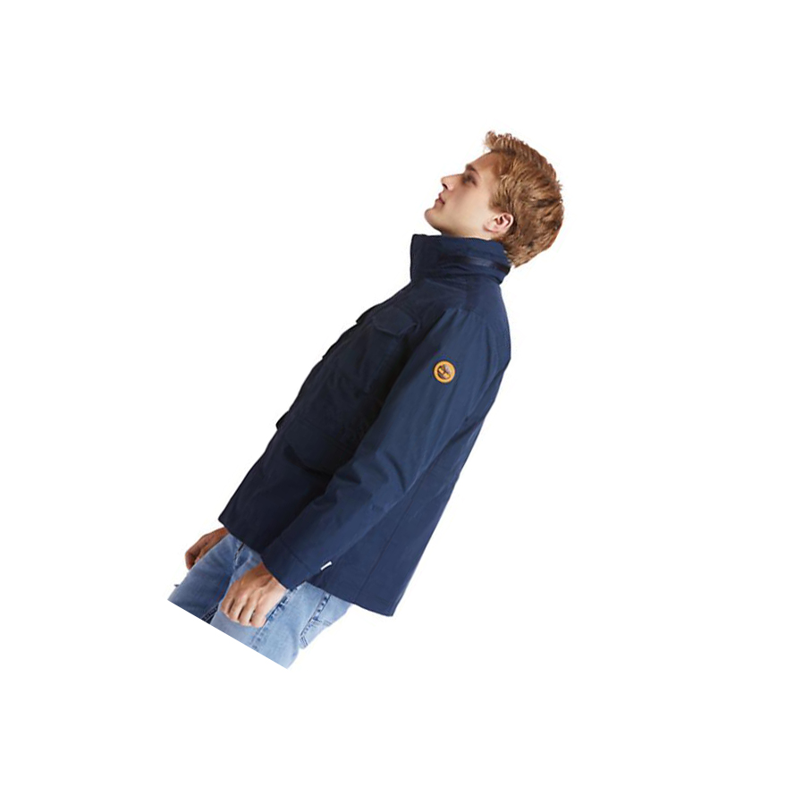 Men's Timberland Snowdon Peak 3-in-1 M65 Jackets Navy | BKP-469315