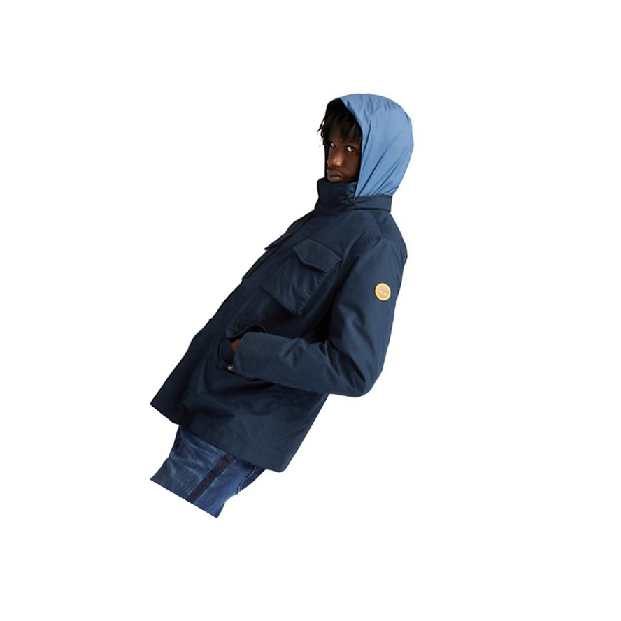 Men's Timberland Snowdon Peak 3-in-1 M65 Jackets Navy | BKP-469315