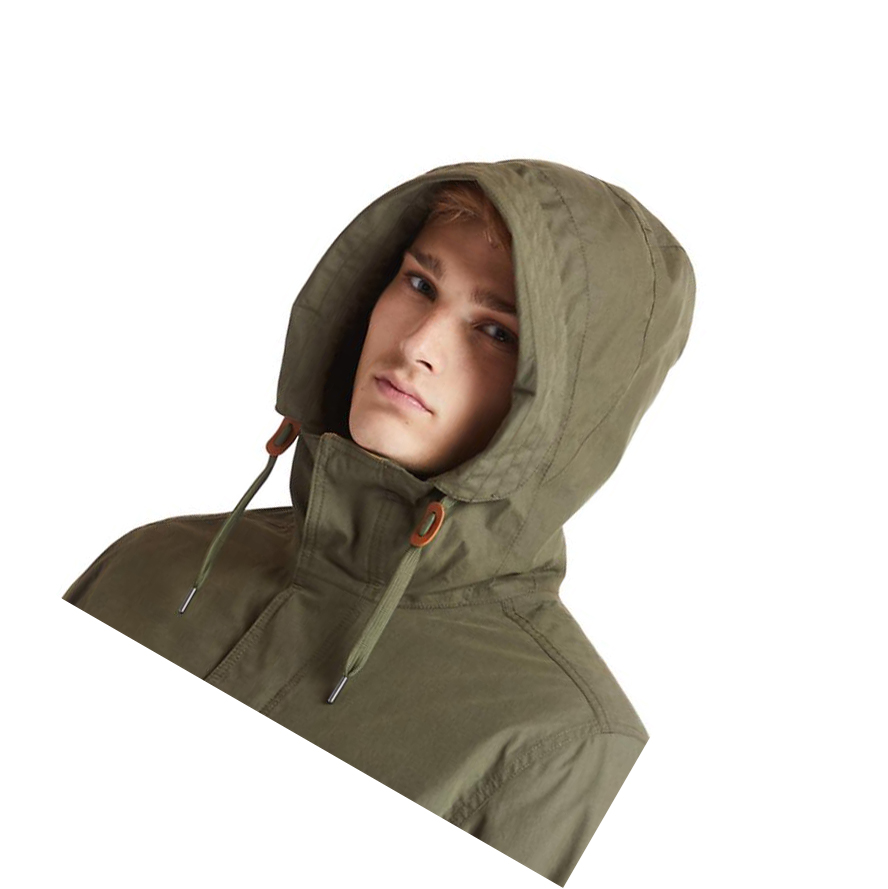 Men's Timberland Snowdon Peak 3-in-1 Waterproof Parka Jackets Green | FLE-145389