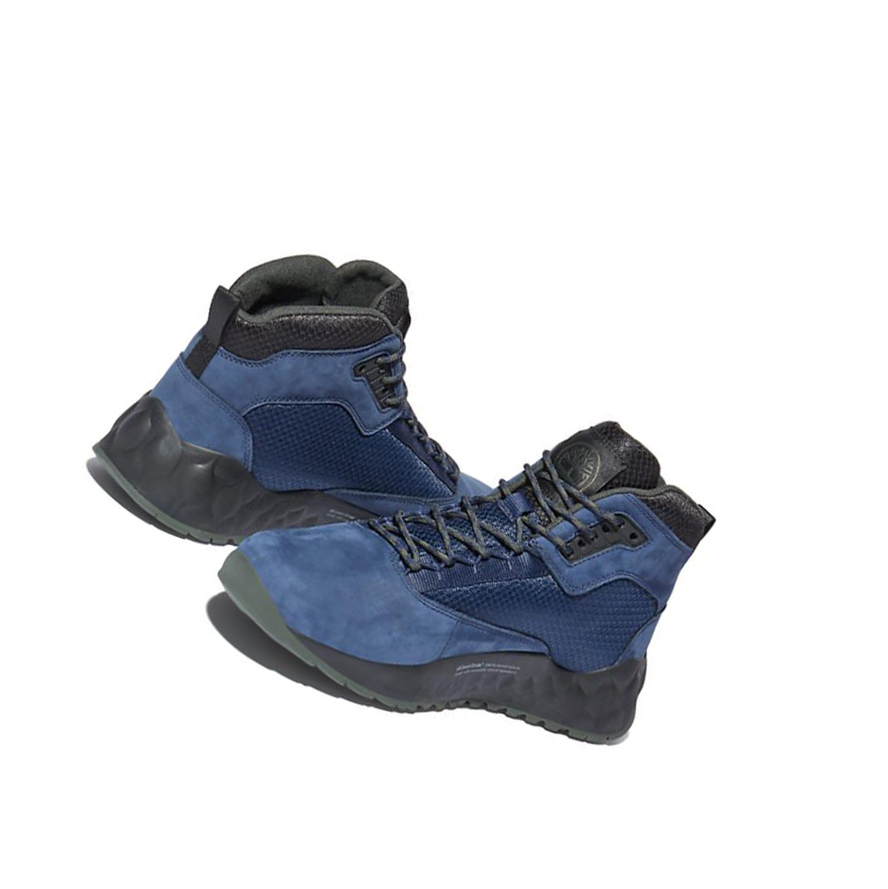 Men's Timberland Solar Wave GreenStride™ Chukka Boots Navy | JPD-912835