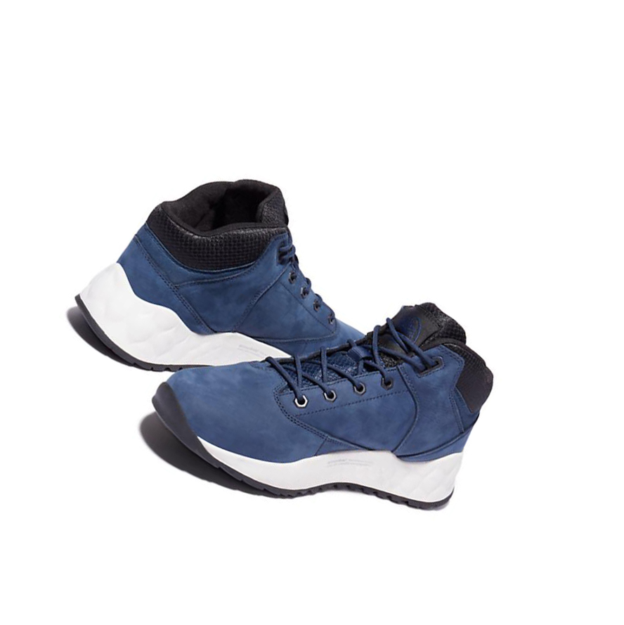 Men's Timberland Solar Wave GreenStride™ Super Sneakers Navy | UKC-587213