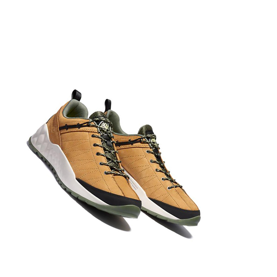 Men's Timberland Solar Wave GreenStride™ Sneakers Yellow | UTL-124650