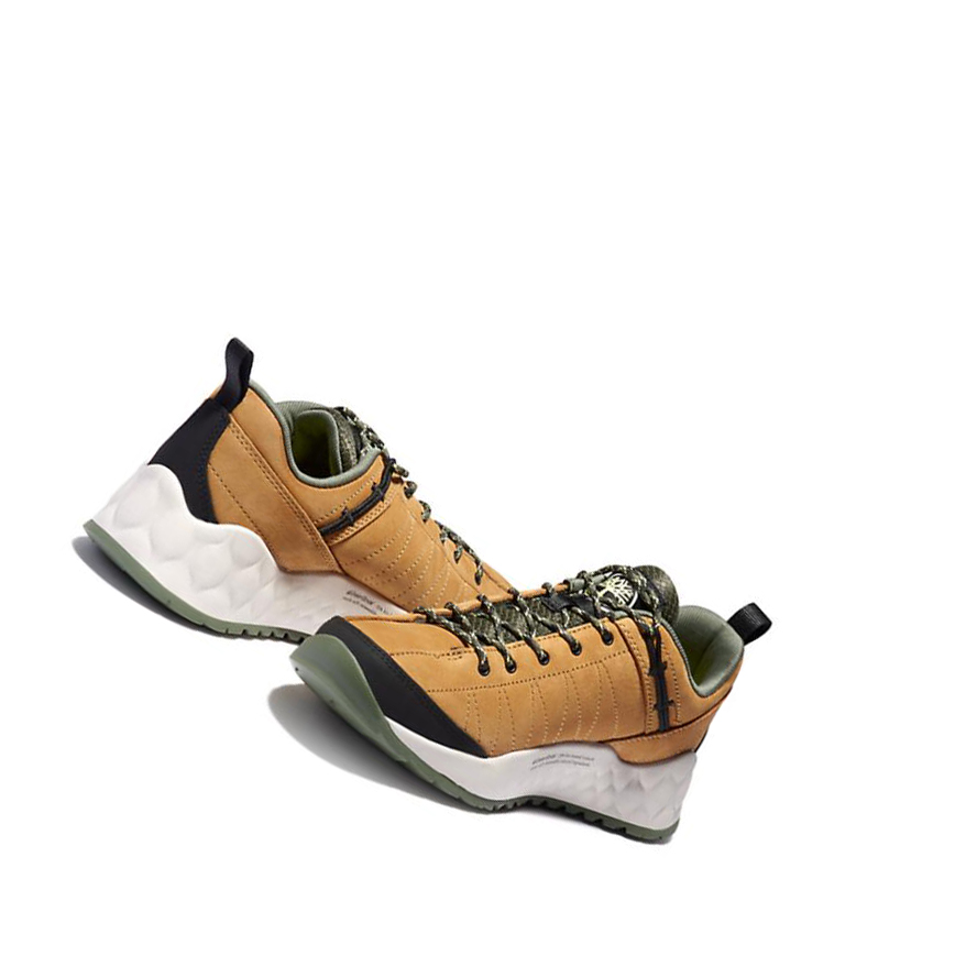 Men's Timberland Solar Wave GreenStride™ Sneakers Yellow | UTL-124650