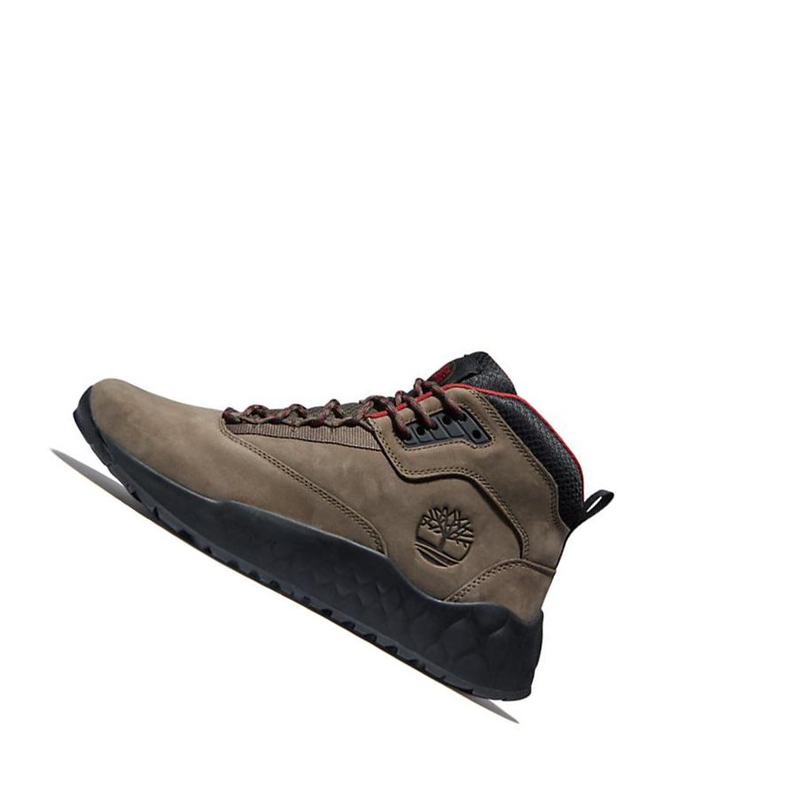 Men's Timberland Solar Wave GreenStride™ Chukka Boots Brown | YUA-412795