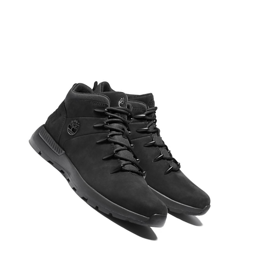 Men's Timberland Sprint Trekker Chukka Boots Black | BVQ-349750