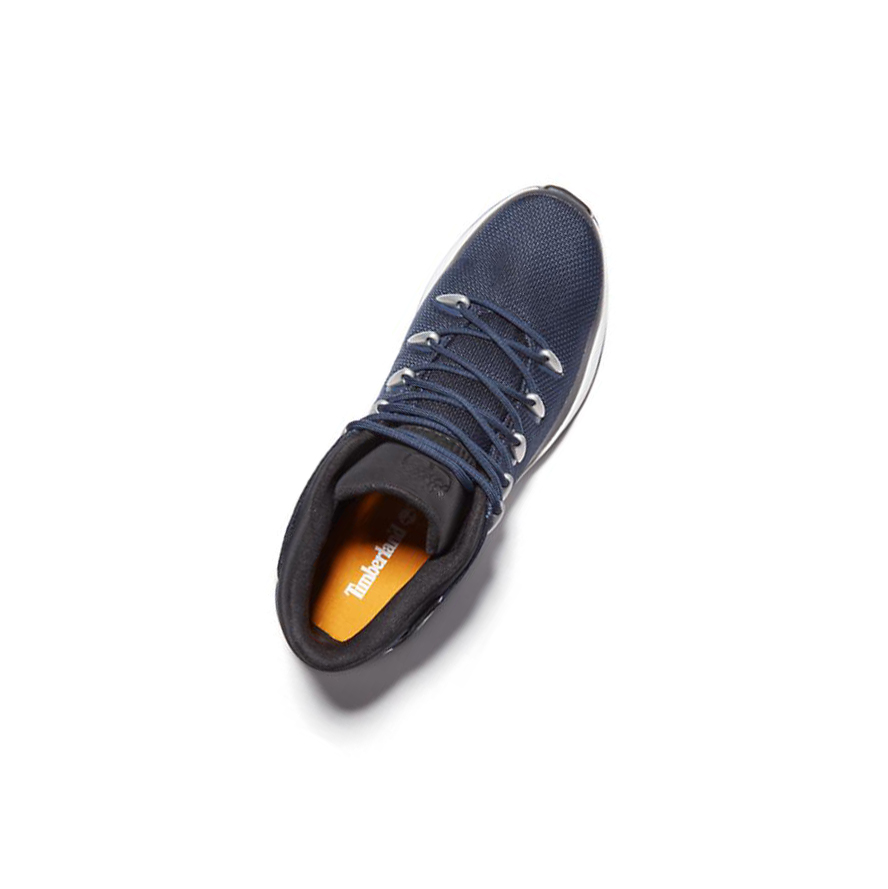 Men's Timberland Sprint Trekker Chukka Sneakers Navy | MGK-042756