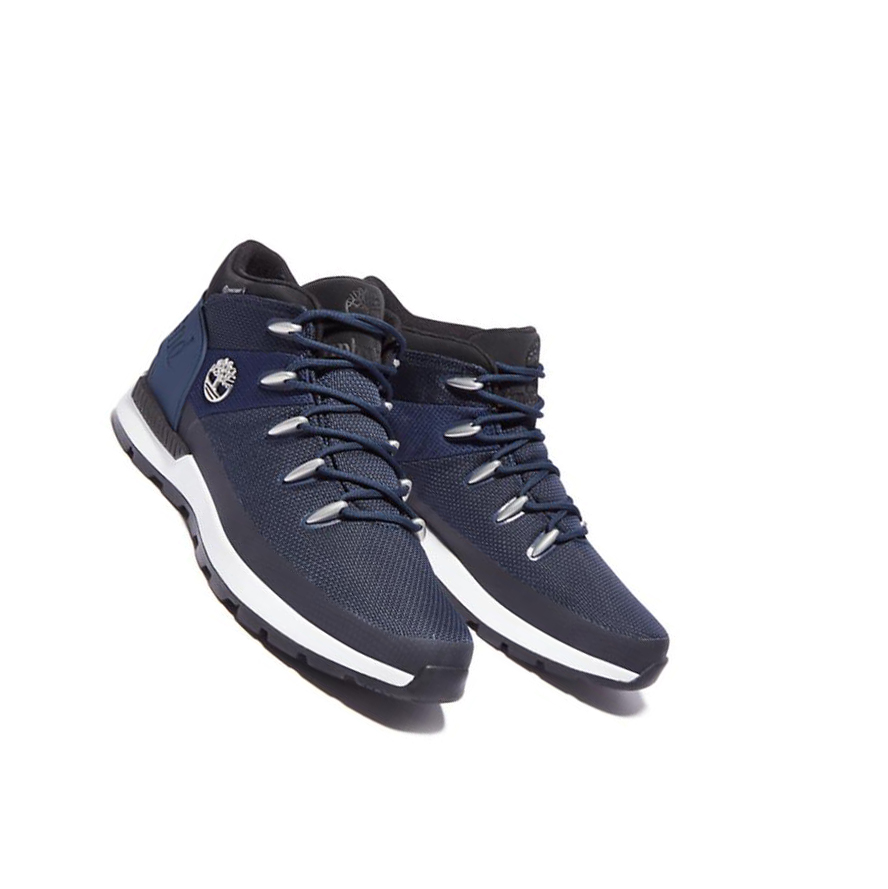 Men's Timberland Sprint Trekker Chukka Sneakers Navy | MGK-042756