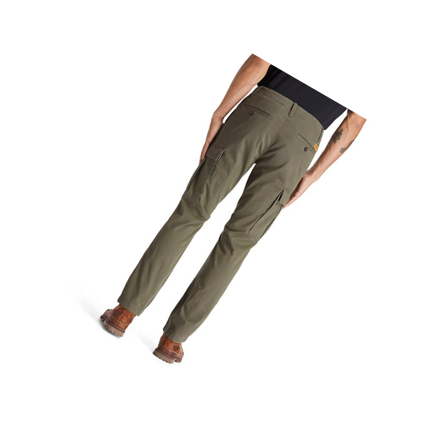 Men's Timberland Squam Lake Cargo Pants Green | ODP-021975