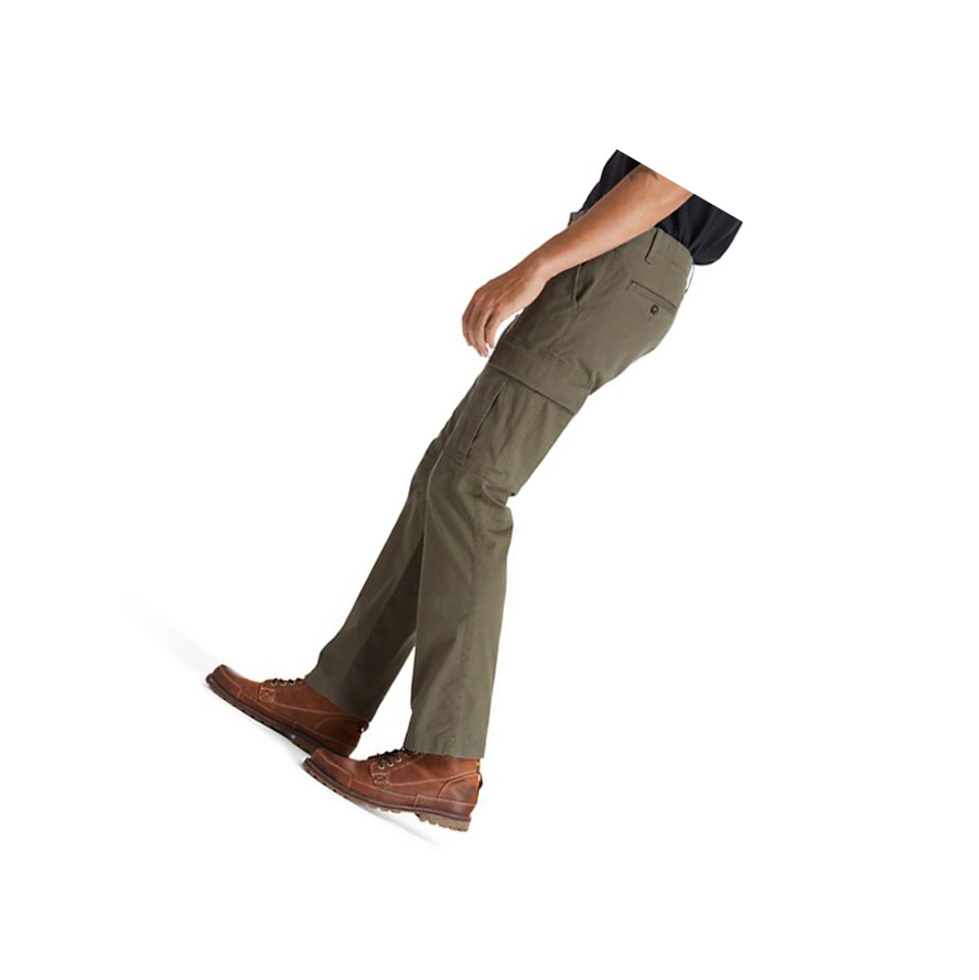 Men's Timberland Squam Lake Cargo Pants Green | ODP-021975